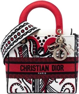 Dior Pre-owned Lady D-Lite - Dames - Vintage Mini Tas - Veelkleurig - ONE Size - Vintage