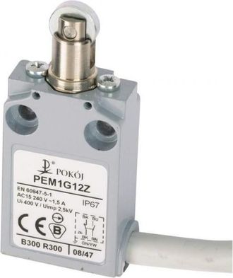 OEM Interruptor De L&iacute;mite 1r 1z, Empujador Met&aacute;lico De Acci&oacute;n R&aacute;pida Con Rodillo De Acero Paralelo &Oslash;12 Pem1g12z A37-a83z