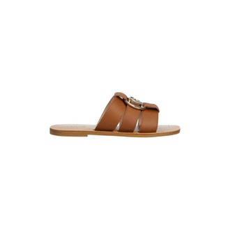 Liu Jo Schoenen, Dames, Bruin, 36 EU, Leer, Saba 08 Slide