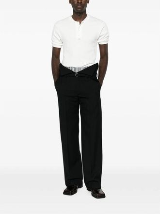 Magliano Ribbed Cotton T-Shirt - White