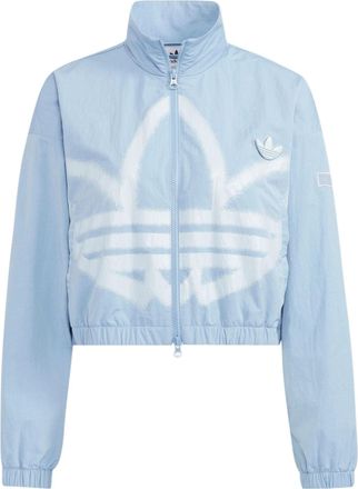 adidas (WMNS) adidas Adicolor Track Jacket Asia Sizing Blue HS1939