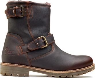 Panama Jack Mens Faust C4 Boots - Brown Leather - Size UK 9