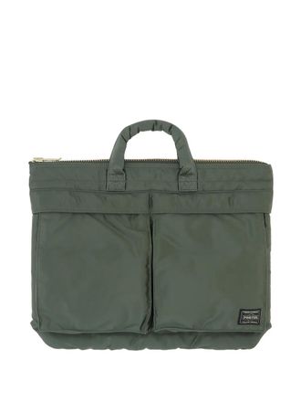Porter-Yoshida & Co. Borsa tote Tanker Short Helmet - Verde