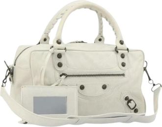Balenciaga Pre-owned Vintage Hand Bag - - Pre-owned - Donna - Bianco - ONE SIZE