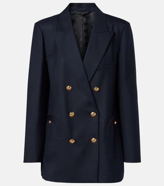 Blaz&eacute; Milano Blaz&eacute; Milano Alcanara Everynight double-breasted virgin wool blazer