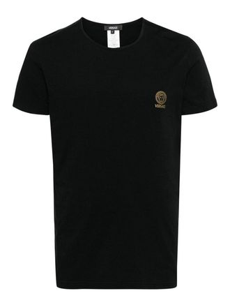 Versace Logo Organic Cotton T-Shirt