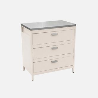Sweeek Cucina Da Esterno Modulare In Acciaio Con 3 Cassetti, 80cm