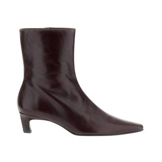 Alohas Ambar Rift Ankle Boots - female - ALOHAS - Heeled Boots - Brown - 5 UK - Shoes