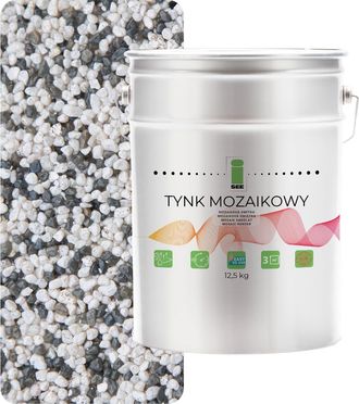 OEM Mosaico De Resina Gris Claro, Yeso Clase 1, Mosaico 12,5 Kg Resistente A Las Heladas