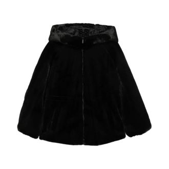 Emporio Armani Caban-jas - Dames - Jassen - Zwart - Maat: L Zijde