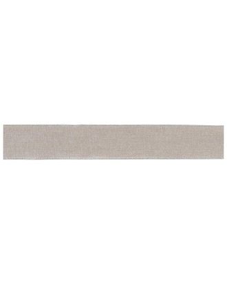 Melrose International Set Of 2 Beige Shimmer Wired Ribbon