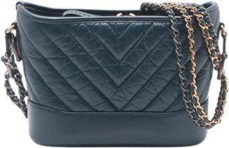 Chanel Bolso bombonera de cuero Pre-owned - Pre-owned - Mujer - Azul - ONE SIZE