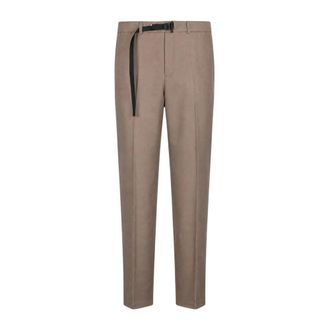 White Sand Rechte broek - Dames - Straight fit broeken - Beige - XL - Polyester - Broeken