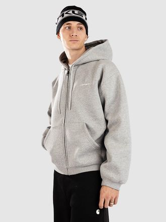 Carhartt Work in Progress Ebbert Sudadera con Cremallero gris