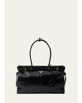 Prada Bonnie Leather Shoulder Bag