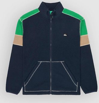 Quiksilver Clean Coast Block Fz Fleecejacke gr&uuml;n