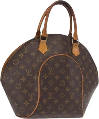 Louis Vuitton Pre-owned Vintage Canvas Handtas - Dames - Vintage Handtas - Bruin - ONE Size - Vintage