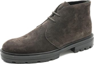Hogan H673 Veterschoenen - Heren - Veterlaarzen - Bruin - 39 EU - Su&egrave;de - Schoenen