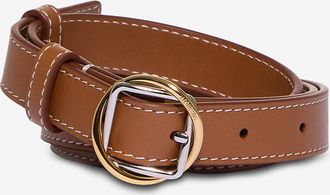 Jacquemus Schmaler Glattlederg&uuml;rtel La ceinture Salon - 18 mm