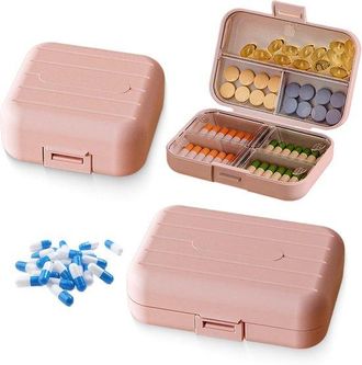 OEM Caja De Almacenamiento Port&aacute;til Para Viajes Con 2 Compartimentos, Organizador De Viaje, Para Viajes Y Uso Diario (grande Y Peque&ntilde;o)