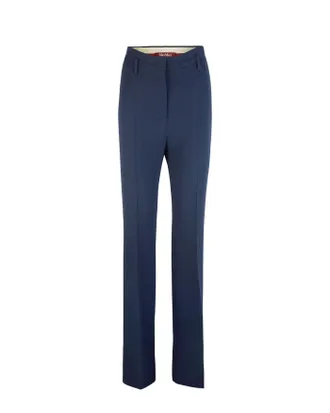 パンツ BRUNELLO CUCINELLI WIDE SMART COTTON DENIM EFFECT TROUSERS Brunello Cucinelli Brunello Cucinelli Wide Smart Cotton