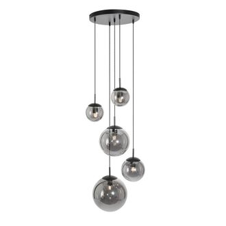 Steinhauer L&aacute;mpara Colgante - Bollique Led - Negro - Vidrio - Steinhauer