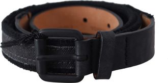 Ermanno Scervino Leather Logo Buckle Womens Waist