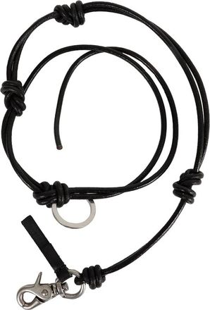 Our Legacy Udon Landon Sleutelhanger - unisex - Sleutelhangers & Tashangers - Zwart - ONE Size - Leer - Accessoires