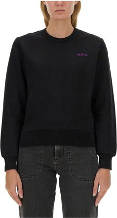 A.P.C. Sudadera Boxy Petit VPC - Sweatshirts & Hoodies - Mujer - Negro - S