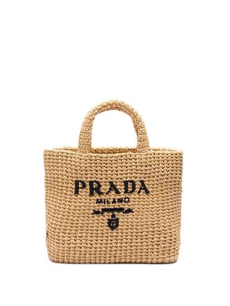 Prada Small Crochet Tote Bag