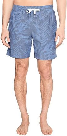 Chubbies The Indigo Crazies 7 (Classic Lined Swim Trunks) Mens Swimwear Navy Floral : 2XL, Polyester/Spandex
