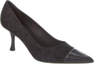 Ferragamo Ferragamo Marty Jacquard & Leather Pump