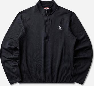 Nike Men s Wolf Grid Therma-FIT 1/2-Zip Hiking Top Black