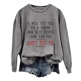 Generic This Is My Too Tired to Function Sweatshirt Womens Funny Sayings Long Sleeve Graphic Shirts Crewneck Pullover Tops 2024 Fall
