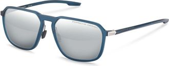 Porsche Design P8961 D Mens Sunglasses Blue Size 59