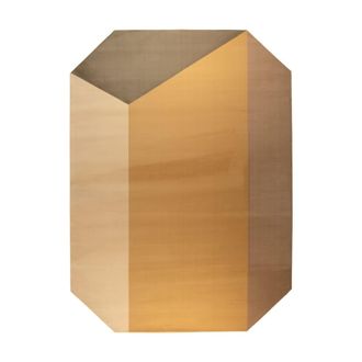 Zuiver Alfombra de tela marrón 160x230 cm