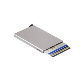 Secrid Mens Rfid Protected Card Holder In Silver