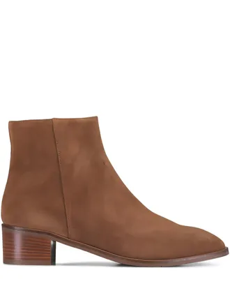 Aquatalia Reeta square-toe boots - Bruin