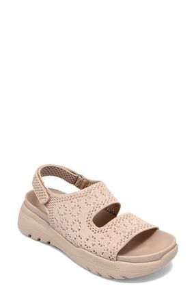 Aerosoles Helsea Mesh Slingback Sandal in Cipria Lace Knit at Nordstrom, Size 7.5