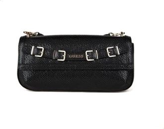 Guess Dovie Schoudertas - Dames - Schoudertassen - Zwart - ONE Size - Tassen