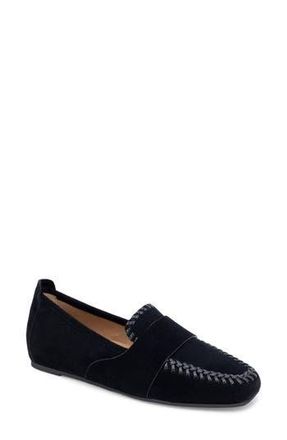 Gentle Souls Sandra Loafer in Black Suede at Nordstrom Rack, Size 9.5