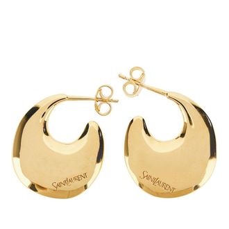 Saint Laurent BO Creole earrings Woman One Size
