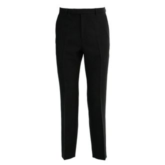 Gucci Broeken, Heren, Zwart, L, Katoen, Tailored Broeken