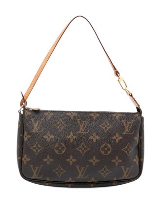 Louis Vuitton 1999 Monogram Pochette Accessoires shoulder bag - Brown