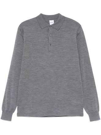 Aspesi virgin wool polo shirt - Grey