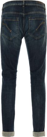 Dondup Mens George Jeans Blue Denim