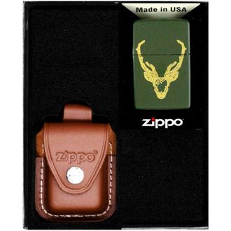 OEM Encendedor Zippo Deer 2, Set De Regalo N.&ordm; 4