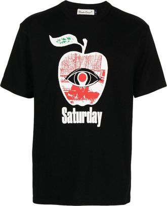 Undercover graphic-print cotton T-Shirt - men - Cotton - 4 - Black