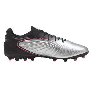 Puma King Match MG voetbalschoenen voor heren, voor harde ondergrond (Zilver)