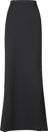 Andamane Gonna in Gabardine Elasticizzata - - Skirts - Donna - Nero - S